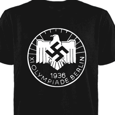 1936 Berlin t-shirt (with Swastika)