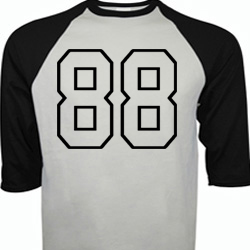 88 baseball shirt