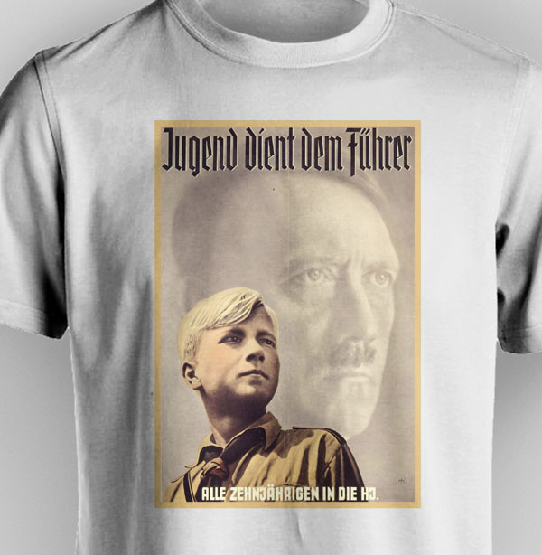 Hitler Youth Poster t-shirt