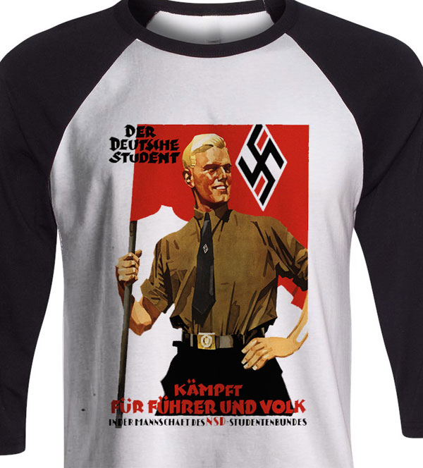 The German Student baseball shirt