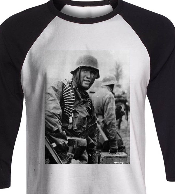Ardennes Waffen SS baseball shirt