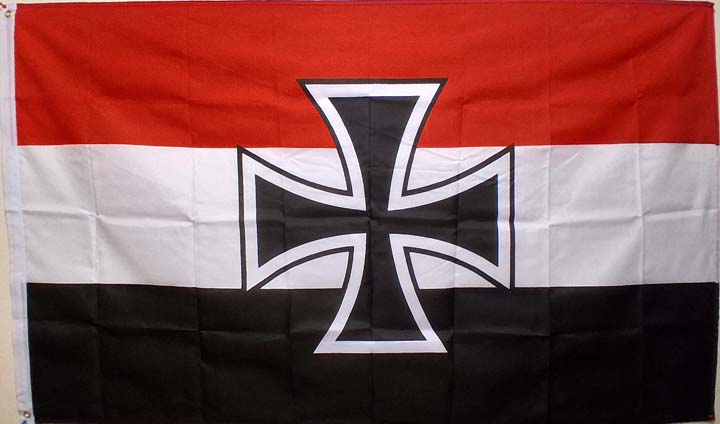 German Naval Jack (Kriegsschiffgösch)