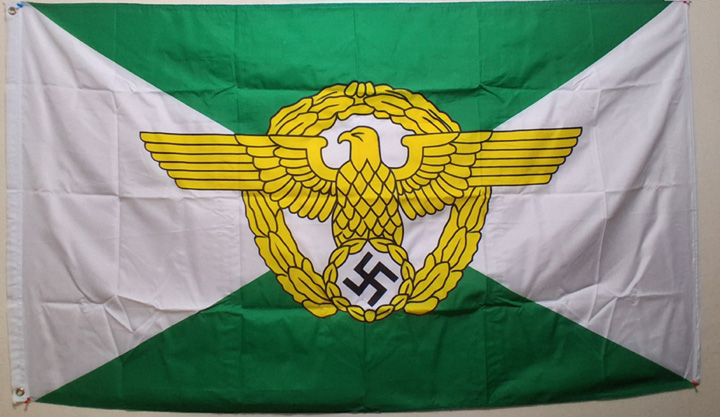 Ordnungspolizei Flag (Green Police)
