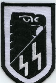 SS Eagle Head (Shield) patch