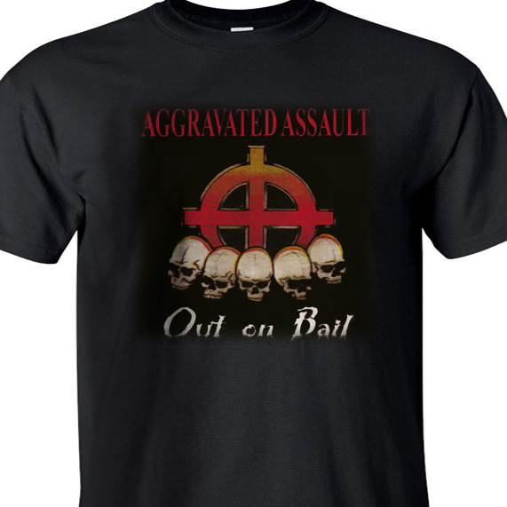 Aggravated Assault 'Out On Bail' 3-G shirt