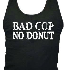Bad Cop, No Donut tank top