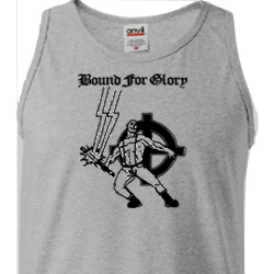 Bound For Glory Skinhead tank top (black ink)