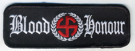 Blood and Honour patch