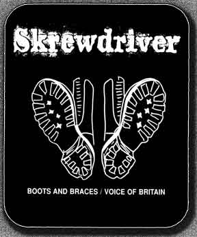 Skrewdriver Boots and Braces Mouse Pad