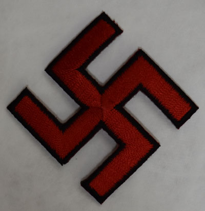 Cutout Swastika patch