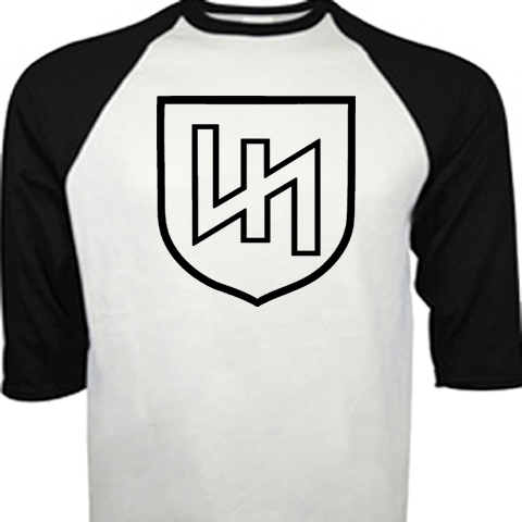 Das Reich Waffen SS (Wolf\'s Hook) baseball shirt