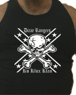 Dixie Rangers KKK tank top shirt