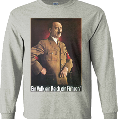 Hitler 'EIN VOLK' Nazi long sleeved shirt