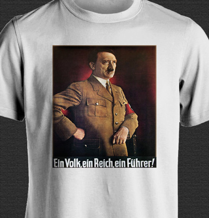 Hitler 'EIN VOLK' Nazi t-shirt