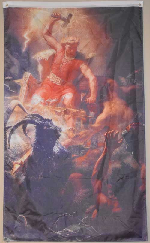 Thor Fights the Giants flag