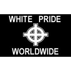 White Pride World Wide Flag