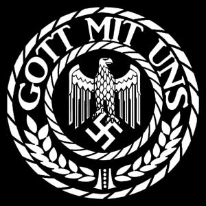 Gott Mit Uns Swastika vinyl sticker