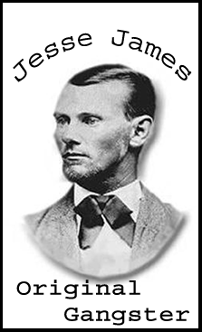 20 Jesse James--Original Gangster stickers