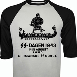Norwegian SS Recruiting Poster baseball shirt