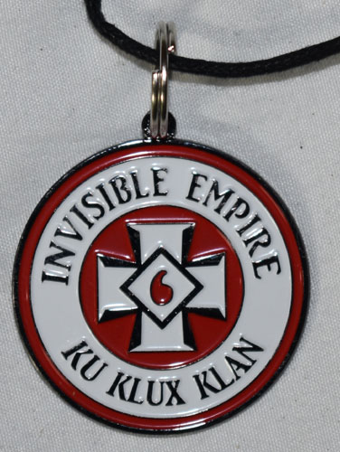 Invisible Empire KKK pendant