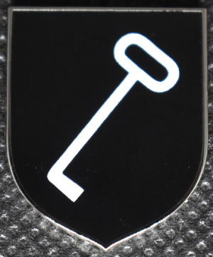 1st Waffen SS Panzer Division pin