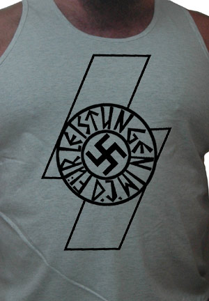 German Youth Award w/Swastika tank top (black ink)
