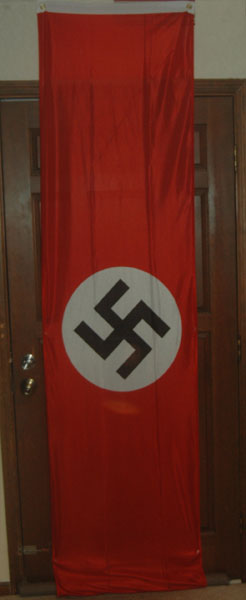 Red Blood Nazi banner