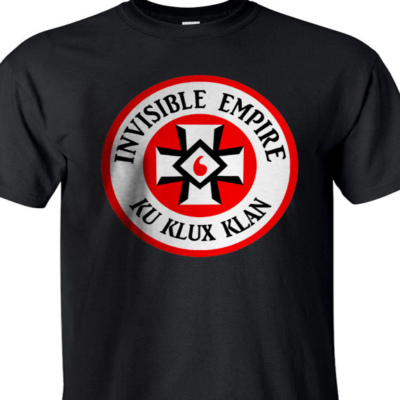 Invisible Empire KKK 3-G shirt