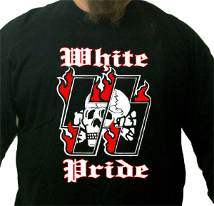 SS White Pride long sleeve shirt