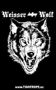 20 Weisser Wolf Stickers