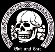 20 Celtic Totenkopf Blut and Ehre stickers