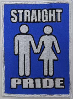 Straight Pride patch