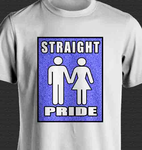 Straight Pride t-shirt
