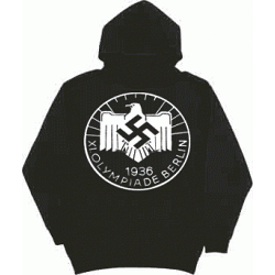 1936 Berlin Hoodie (with Swastika)