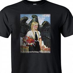 Nuremberg Rally Girl 3-G shirt