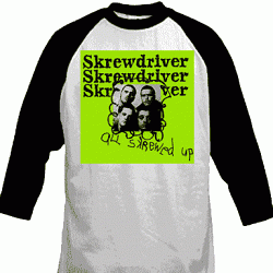 Skrewdriver \"All Skrewed Up\' shirt