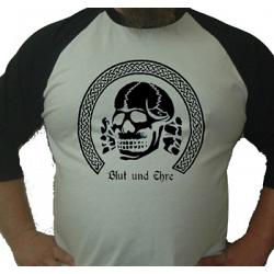 Celtic Totenkopf Blut and Ehre Baseball shirt