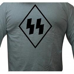 Dutch SS Nazi long sleeved shirt (black ink)