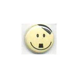 Hitler Smiley Button