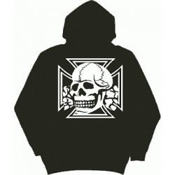 Iron Cross Totenkopf hoodie