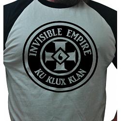 Invisible Empire KKK baseball shirt