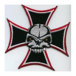 Iron Cross Skull patch