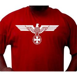Iron Eagle Iron Cross t-shirt (white ink)