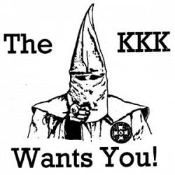 The KKK Wants You vinyl sticker