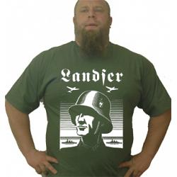 Landser Das Reich t-shirt (white ink)