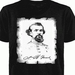 Nathan Bedford Forrest t-shirt (white ink)