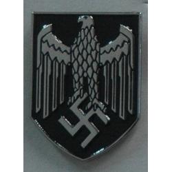 Wehrmacht Eagle Shield pin