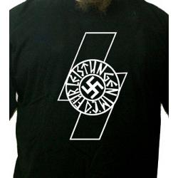German Youth Award w/Swastika long sleeve (white ink)