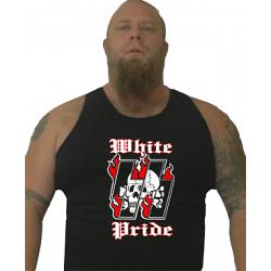 SS White Pride tank top shirt
