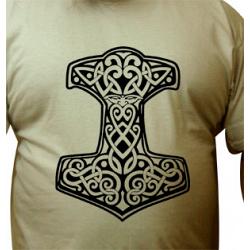 Thors Hammer t-shirt (black ink)